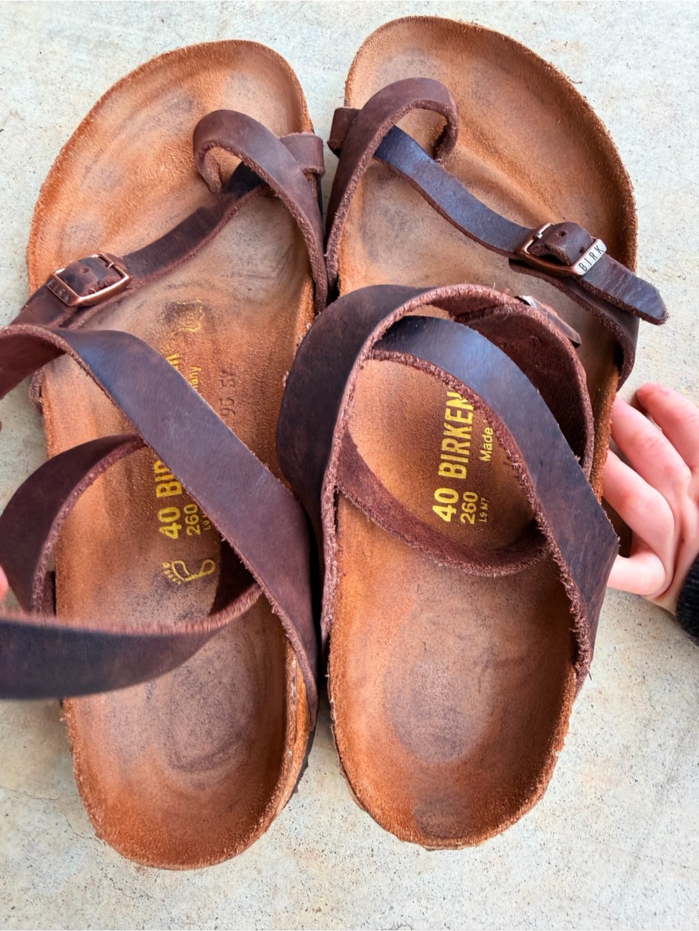Birkenstock 40 100% Leather - Picture 2 of 4